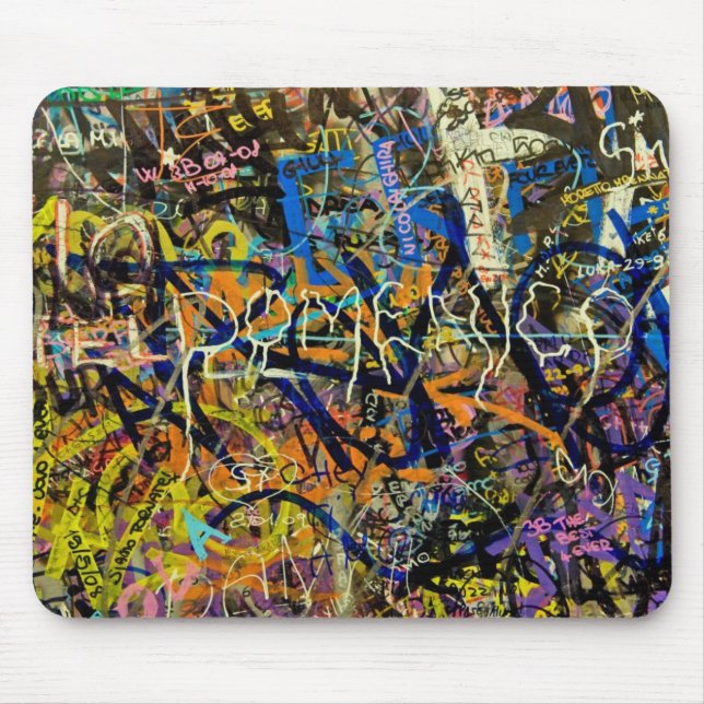 Alfombrilla De Ratón Fondo de la pintada (Frente)