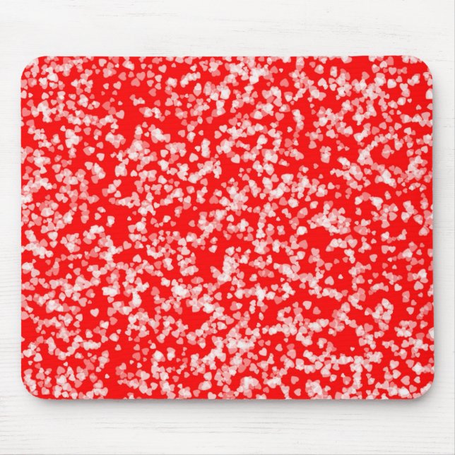 Alfombrilla De Ratón Fondo del corazón (Frente)