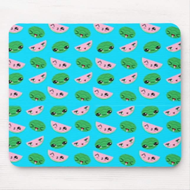 Alfombrilla De Ratón Fondo del melón (Frente)