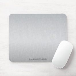 Alfombrilla De Ratón Fondo gris claro personalizado