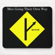 Fondo Mousepad-Negro de MGTOW