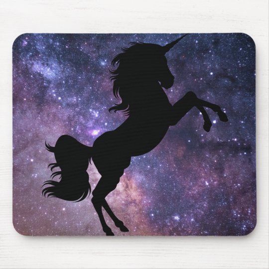 Alfombrilla De Raton Fondo Negro De La Galaxia Del Unicornio Zazzle Es Hay tantas imagenes de unicornios como leyendas escritas sobre ellos. alfombrilla de raton fondo negro de la galaxia del unicornio