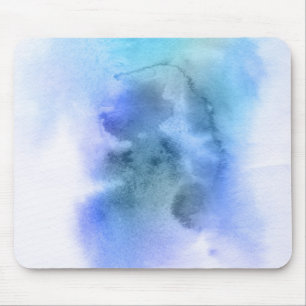 Alfombrilla De Ratón Fondo pintado a mano 9 de la acuarela abstracta