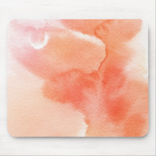 Alfombrilla De Ratón Fondo pintado a mano de la acuarela abstracta
