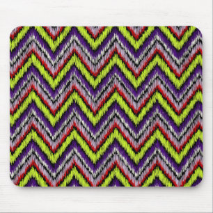 Alfombrilla De Ratón Fondo PixDezines ikat chevron/DIY