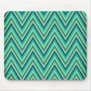 Alfombrilla De Ratón Fondo rayado del zigzag