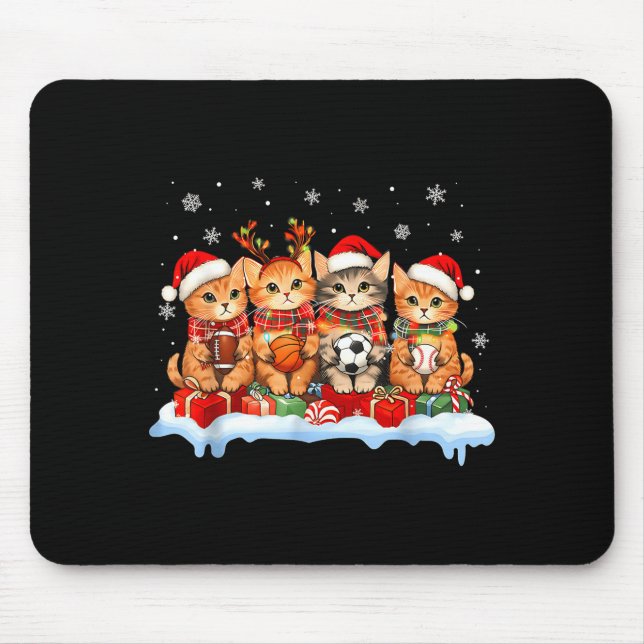 Alfombrilla De Ratón Football Baseball Basketball Player Funny Srt Chri (Frente)