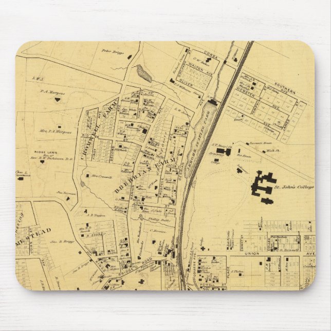 Alfombrilla De Ratón Fordham (Frente)