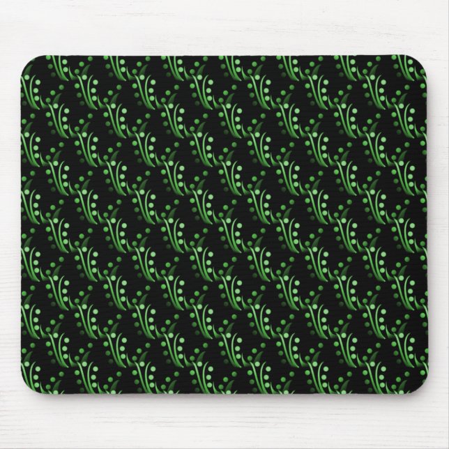 Alfombrilla De Ratón Forest Green Luxurious Glam Mousepad (Frente)