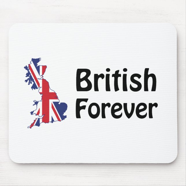 Alfombrilla De Ratón Forever británico (Frente)