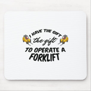 Alfombrilla De Ratón Forklift Gift
