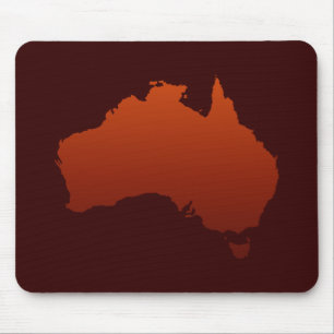 Alfombrilla De Ratón Forma del Desierto Australiano