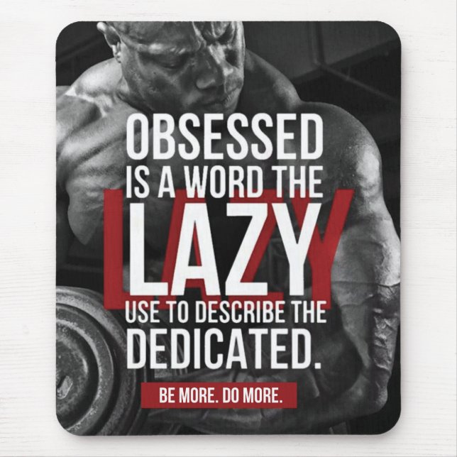 Alfombrilla De Ratón Formación "Construcción de cuerpos" Gimnasio Motiv (Frente)