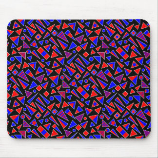 Alfombrilla De Ratón Formas decorativas - Diagonal - Negro