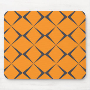 Alfombrilla De Ratón formas naranjas, frescas, sencillas, modernas