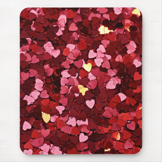 Alfombrilla De Ratón Formas para el corazón Textura-20622 (Frente)