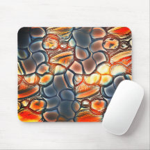 Formas redondeadas en cian quemado y naranja miemb