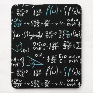 Alfombrilla De Ratón Fórmulas matemáticas profesor de física de matemát