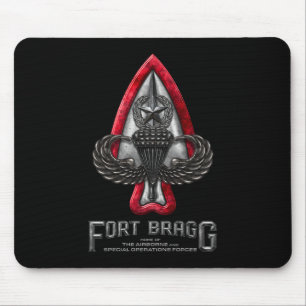 Alfombrilla De Ratón Fort Bragg Black Mousepad