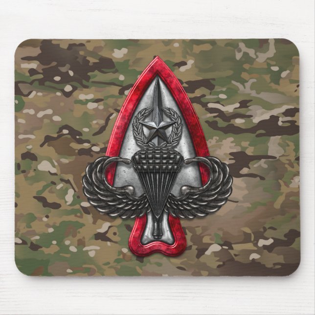 Alfombrilla De Ratón Fort Liberty Camo Mousepad (sin texto) (Frente)