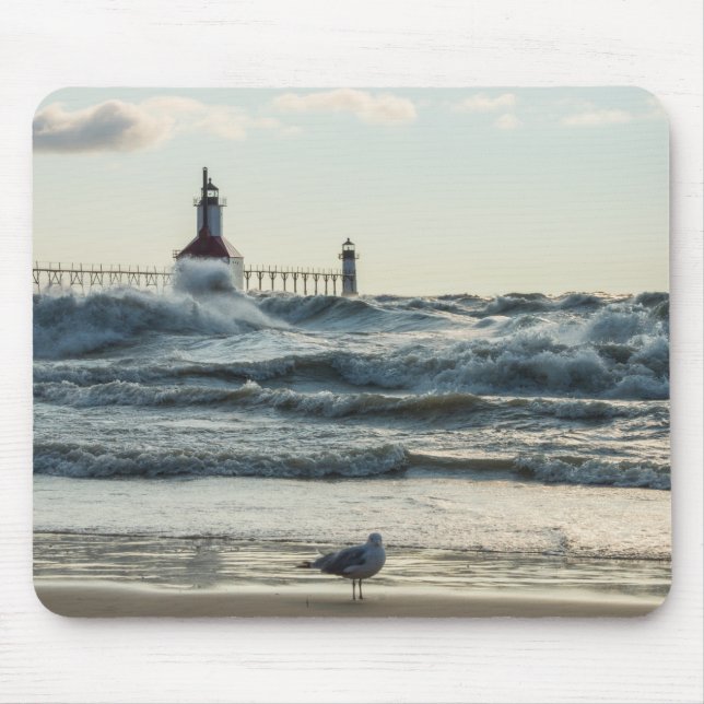 Alfombrilla De Ratón Forzar detrás de la belleza (Frente)