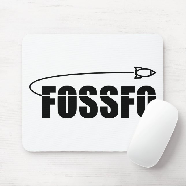 Alfombrilla De Ratón FOSSFO Mousepad (Con ratón)