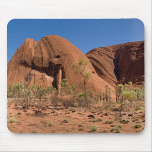 Alfombrilla De Ratón Foto de cierre de rock de Australia Uluru Ayers