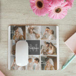 Alfombrilla De Ratón Foto de colección familiar moderna y regalo person<br><div class="desc">Captura los momentos alentadores de tu familia moderna en una foto de collage muy bien hecha. Celebra las risas, el amor y los preciados recuerdos con esta obra maestra personalizada, disponible exclusivamente en Zazzle. Crea un montaje impresionante que resume la esencia de tu dinámica familiar única: desde celebraciones de hitos...</div>