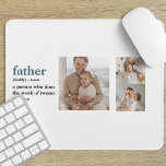 Alfombrilla De Ratón Foto de colección moderna Regalo del Día de los Pa<br><div class="desc">el regalo del día de los padres con el verde de la foto del collage moderno puede ser una manera hermosa y significativa de mostrar a tu padre lo mucho que significa para ti. Sé creativo y diviértete armando un regalo personalizado y reflexivo que apreciará en los años venideros.</div>
