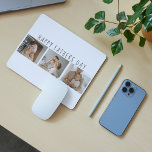 Alfombrilla De Ratón Foto de colección moderna y el mejor regalo del Dí<br><div class="desc">Una moderna foto de collage puede hacer un regalo perfecto para el Día del Padre. Esta idea de regalo única y creativa implica combinar diferentes fotos de usted y de su padre y organizarlas de una manera visualmente atractiva. Es una excelente manera de celebrar la vida de tu padre y...</div>