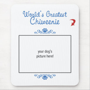 Alfombrilla De Ratón ¡Foto de encargo! Mundos el Chiweenie más grande