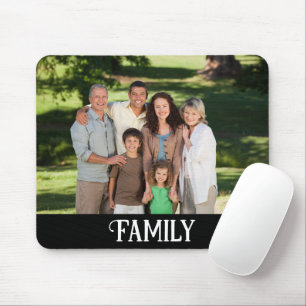 Alfombrilla De Ratón Foto de familia Personalizado personalizada