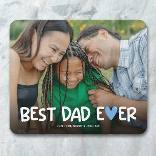 Alfombrilla De Ratón Foto de la familia Best Dad