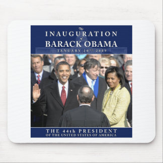 Alfombrilla De Ratón Foto de la inauguración de Obama