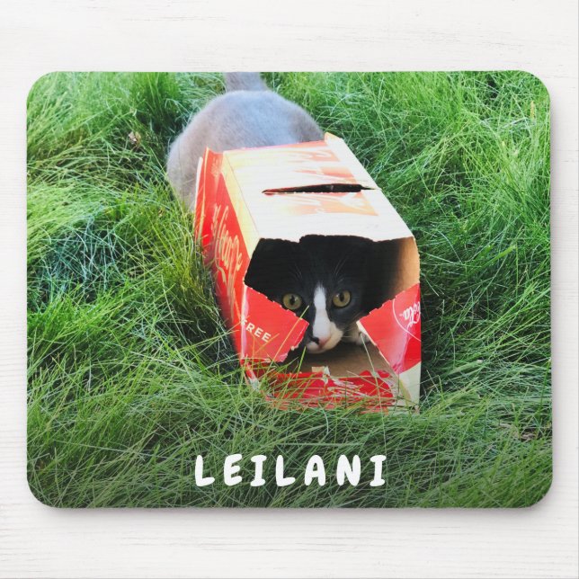 Alfombrilla De Ratón Foto de monograma cutáneo (Frente)