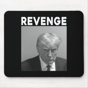 Alfombrilla De Ratón Foto de Trump en la cárcel - Venganza - trump 2025