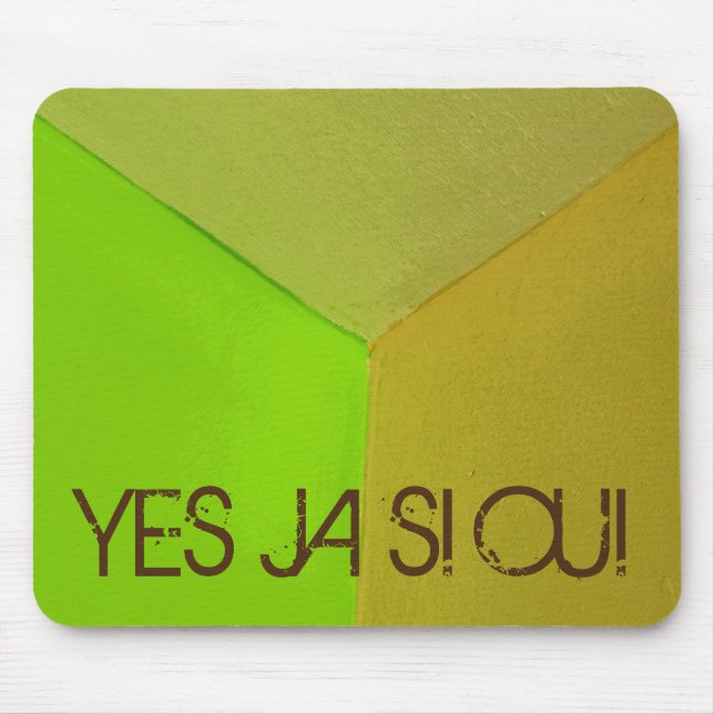 Alfombrilla De Ratón Foto geométrica moderna configurable con cualquier (Frente)