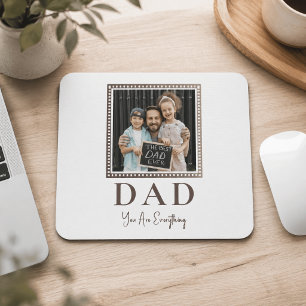 Alfombrilla De Ratón Foto moderna personalizada de papá