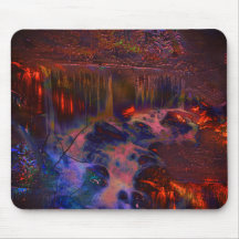 Foto modificada digitalmente, Nature on ember fire