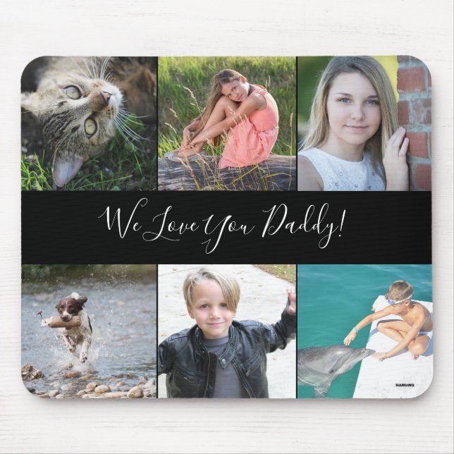 Alfombrilla De Ratón Foto Mousepad HAMbWG (Frente)