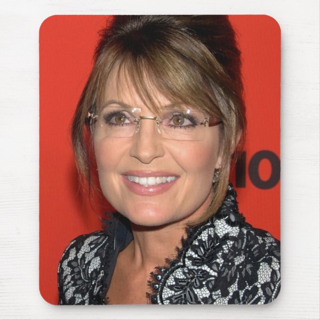 Alfombrilla De Ratón Foto Mousepads de Sarah Palin (Frente)