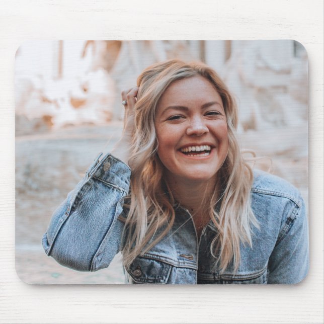 Alfombrilla De Ratón Foto personalizada (Frente)