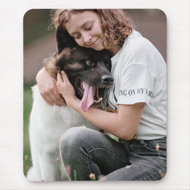 Alfombrilla De Ratón Foto personalizado personalizada (Frente)