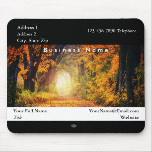 Alfombrilla De Ratón Foto promocional de Fall Wood Mousepad