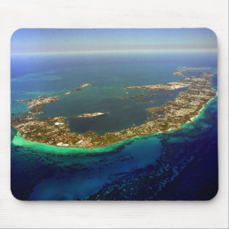 Alfombrilla De Ratón Fotografía aérea de Bermudas