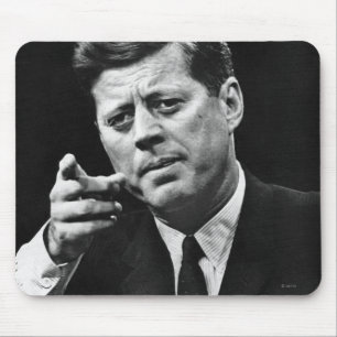 Alfombrilla De Ratón Fotografía de John F. Kennedy 3