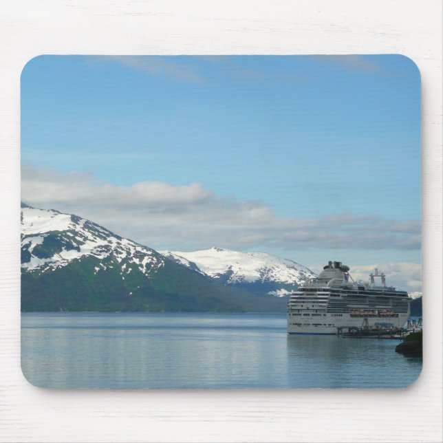 Alfombrilla De Ratón Fotografía de viajes de crucero en Alaska (Frente)