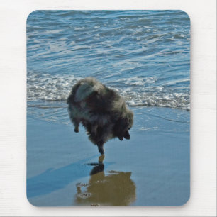 Alfombrilla De Ratón Fotografía del Ballet Keeshond - Arte de Perro Ori