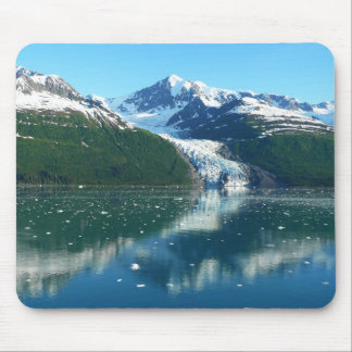 Alfombrilla De Ratón Fotografía del hermoso College Fjord en Alaska