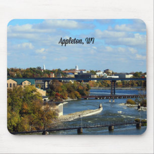 Alfombrilla De Ratón fotografía del paisaje de Appleton, Wisconsin